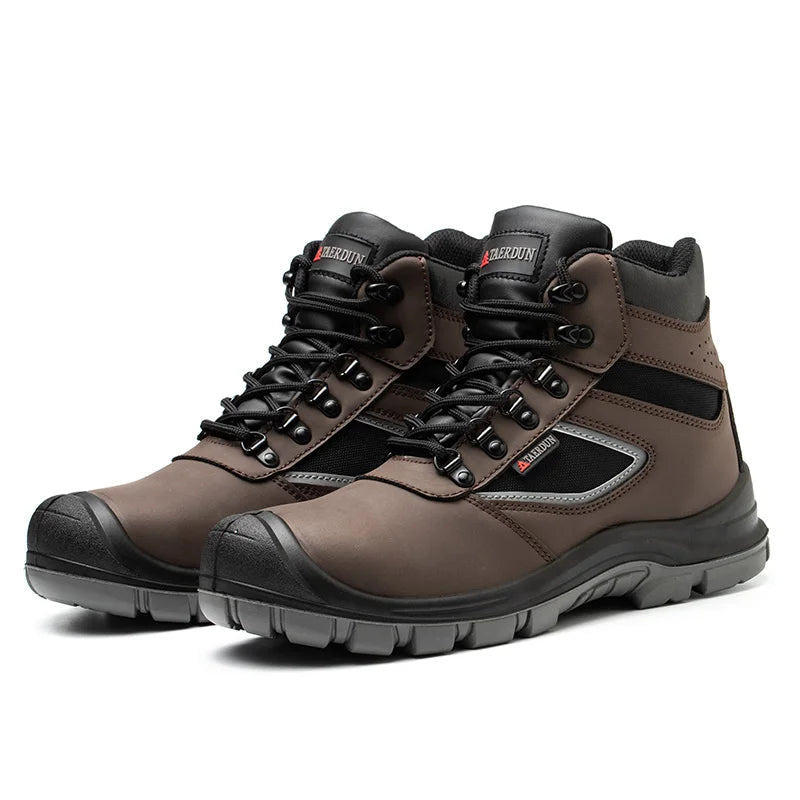 ShieldTread ProForge™ Sentinel: The Ultimate Waterproof Safety Toe Boots - Shield Tread