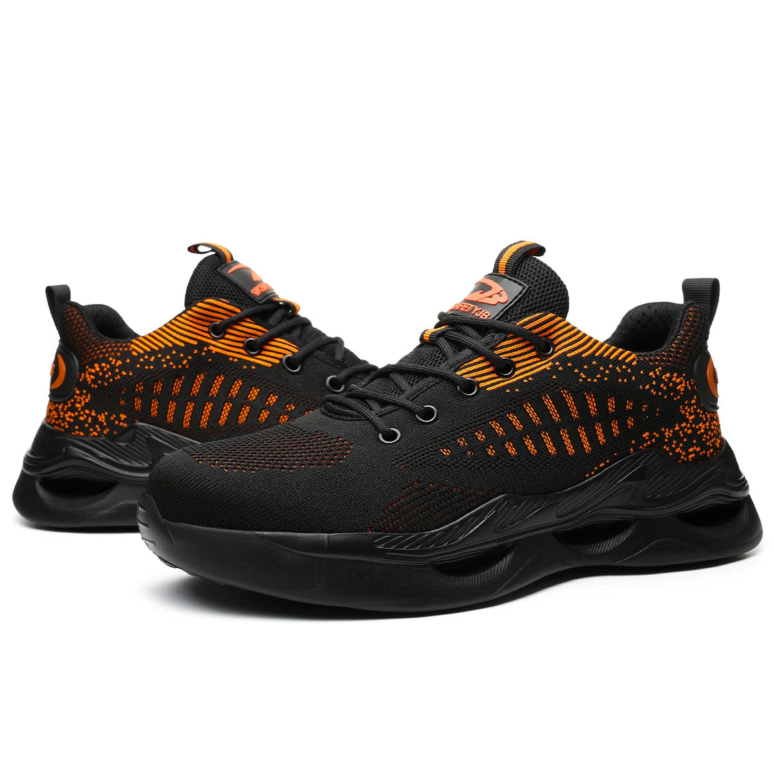 Good Quality Anti-Puncture Breathable Mesh Upper Lightweight PU Sole Safety Shoes for Men Shock Resistance Summer Winter Hiking Shield Tread