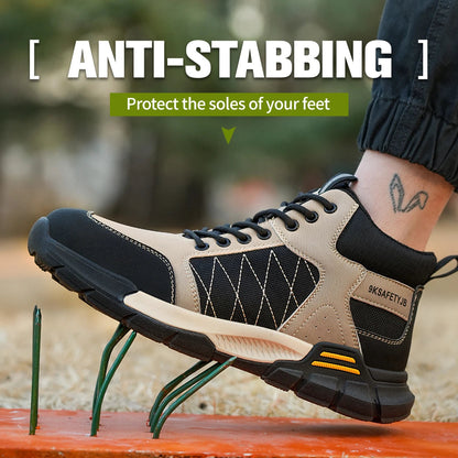 ShieldTread FlexiGuard™ Ascent: The Ultimate Hiking Work Shoes - Shield Tread