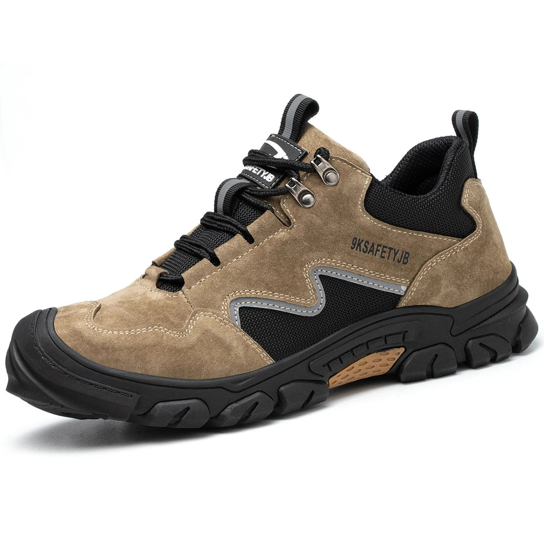 Men's Winter Welding Work Safety Boots Suede Leather Boot with Steel Toe for Factory Use Shield Tread