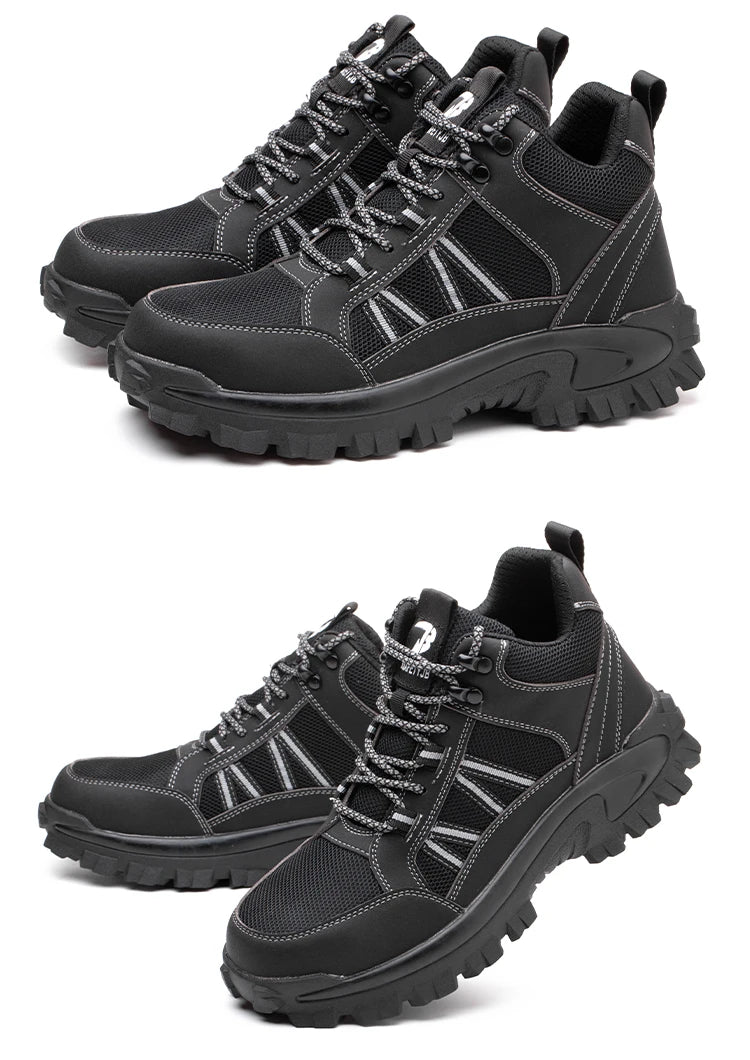 Indestructible Steel Toe Work Sneakers: Puncture-Proof, Safe Shield Tread