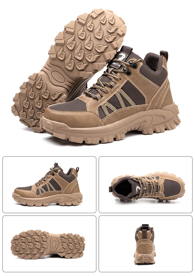 Indestructible Steel Toe Work Sneakers: Puncture-Proof, Safe Shield Tread