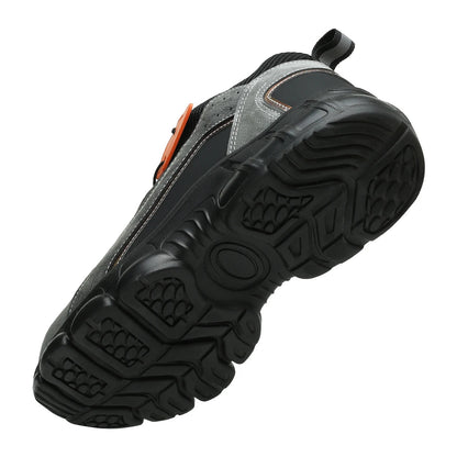ZP New Arrival Men's Steel Toe Work Safety Shoes Quick Lacing Smart Lightweight Air Cushion Customized for Winter Factory Use Shield Tread
