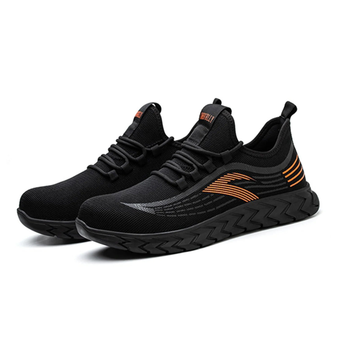 Women's Lightweight Breathable Mesh Upper Sports Safety Shoes Anti-Slip Steel Toe Low Cut Winter Construction Features Summer Shield Tread