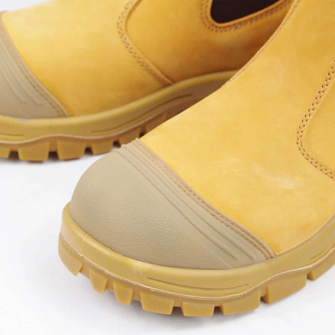 Waterproof Cow Leather Anti slip Construction Mid Cut Chelsea Cowhide PU+rubber Sole Alkali Acid Oil Resistant Safety Shoes Shield Tread