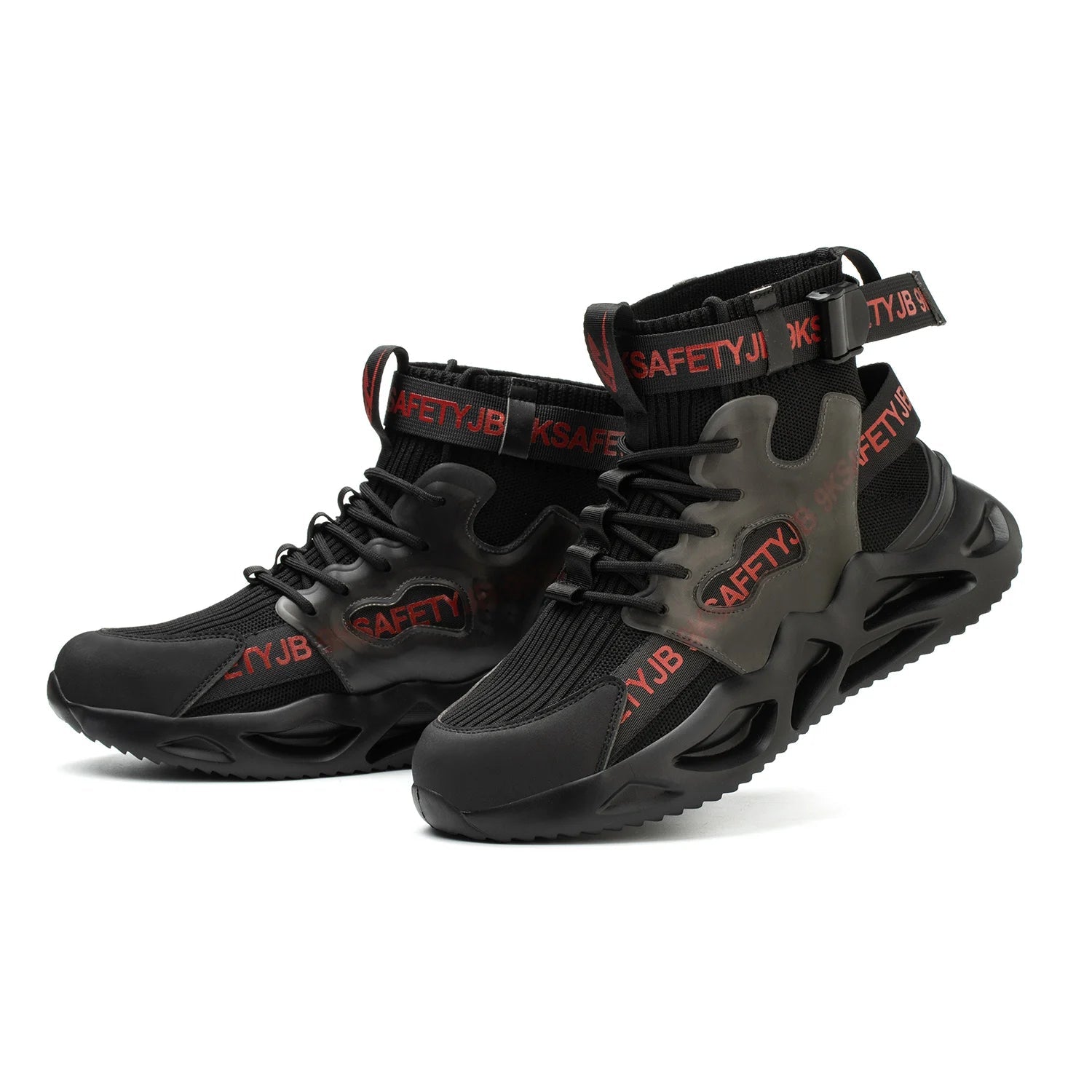Waterproof Women Construction Funky High Cut Long Safety Men Work Steel Toe Working Industrial Fly Knit Sale Safety Boot for Men Shield Tread