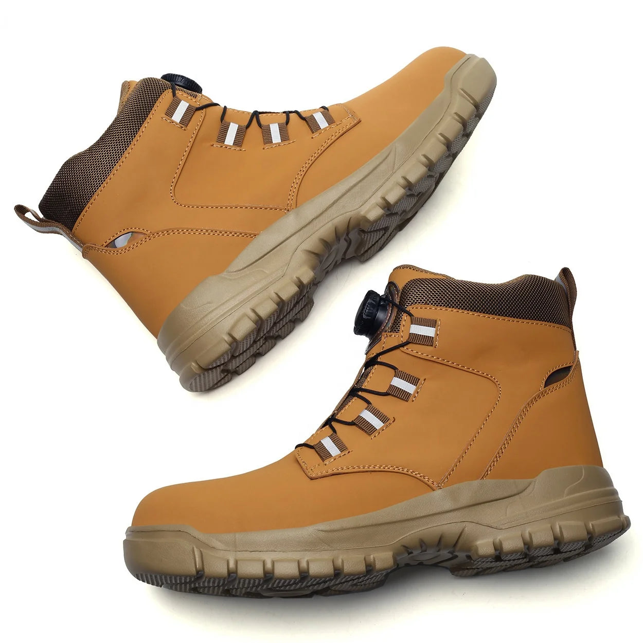 Shieldtread ProForgeX™ Rapid-Lace: Advanced Dial Lacing Work Boots - Shield Tread