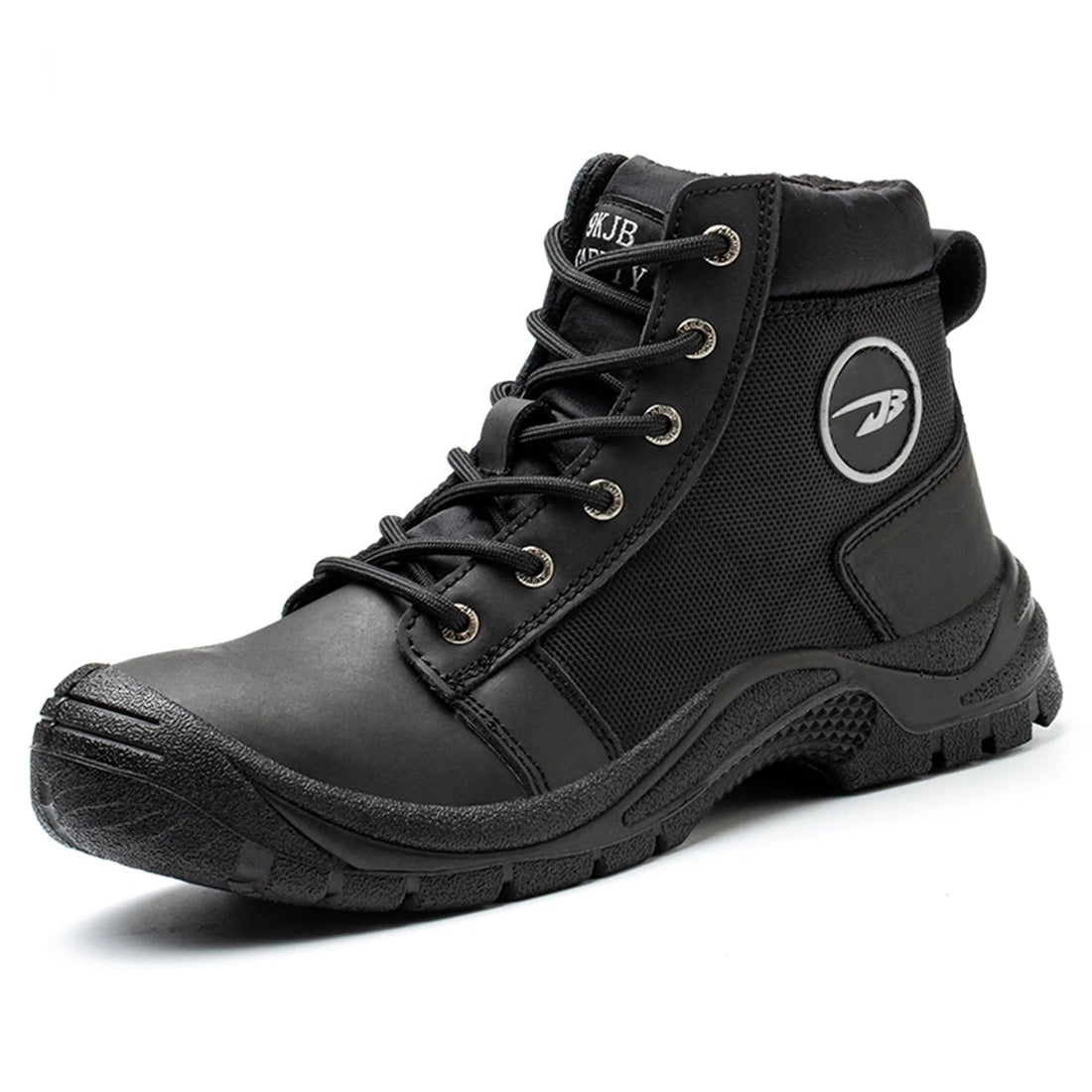 Oil Resistant Waterproof Black High Cut Crazy Horse Leather 1 Pair Welder Funky Steeltoe Men Shoes Safety Boots for Woman Shield Tread
