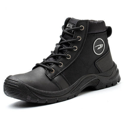 ShieldTread Men’s ProForge™ Bastion: The Ultimate Industrial Safety Shoes - Shield Tread