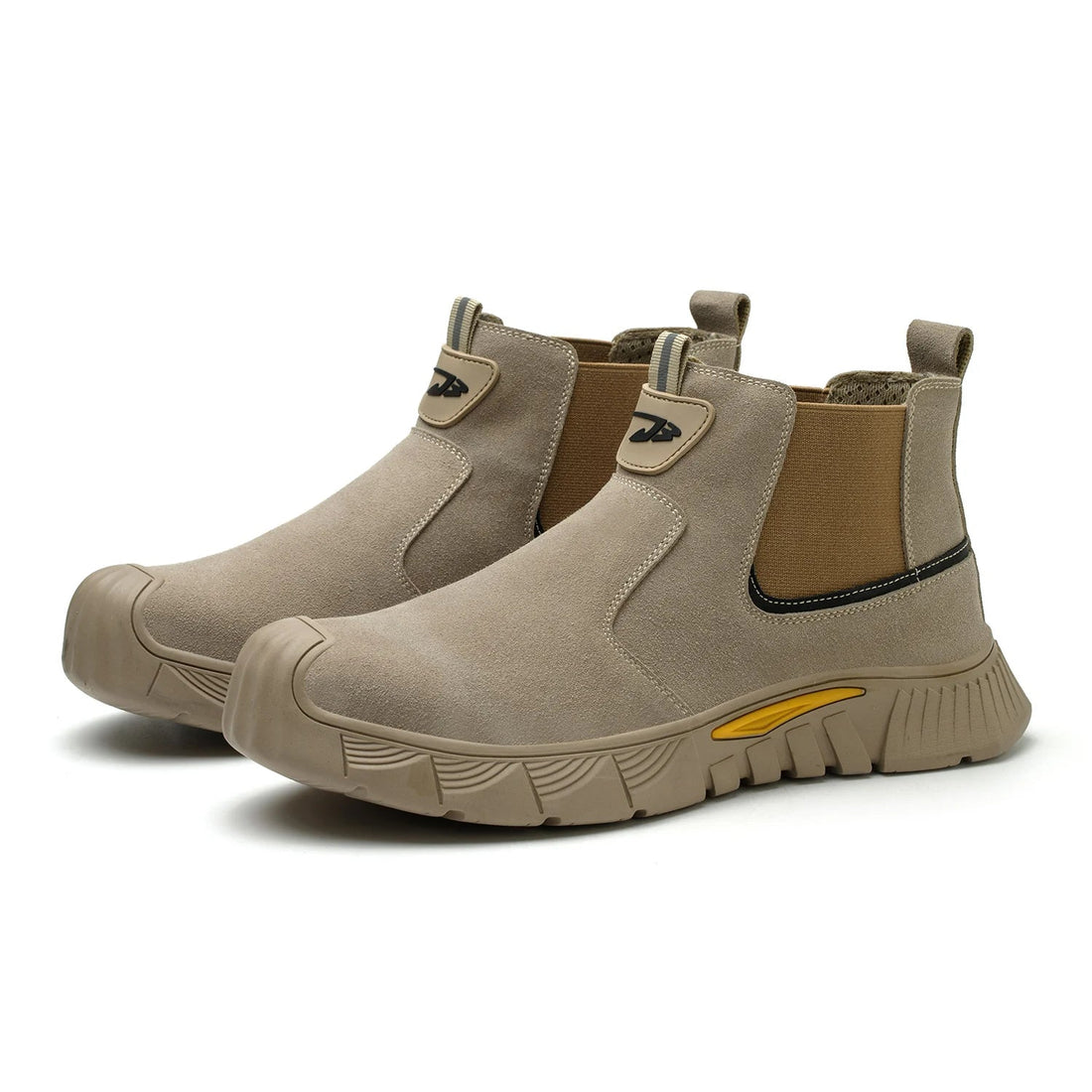 Anti-Smashing Women's Steel Toe Safety Shoes Low Cut Chelsea Design Blue Leather for Winter Welding Dropshipping Available for Shield Tread