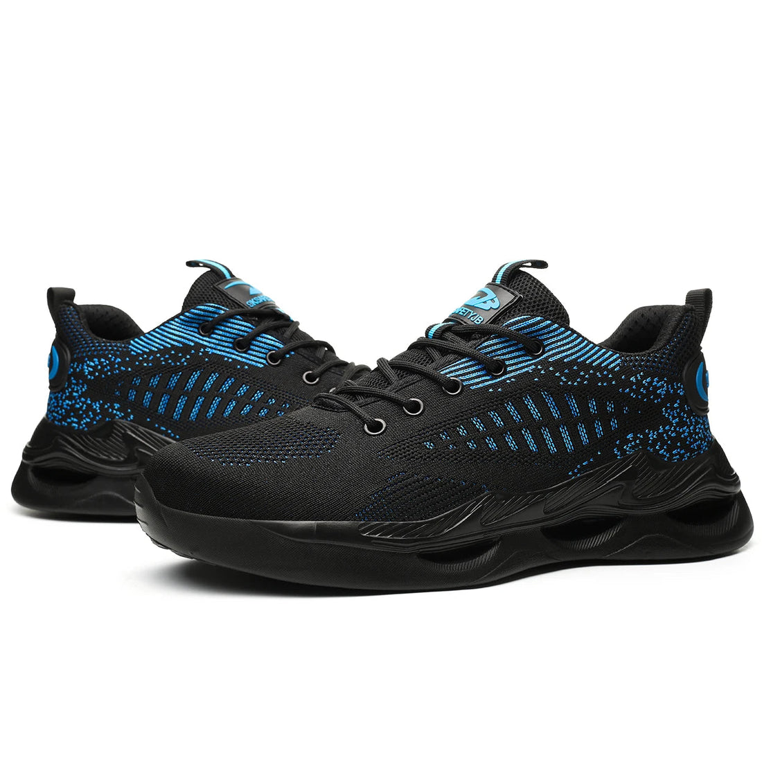 Good Quality Anti-Puncture Breathable Mesh Upper Lightweight PU Sole Safety Shoes for Men Shock Resistance Summer Winter Hiking Shield Tread