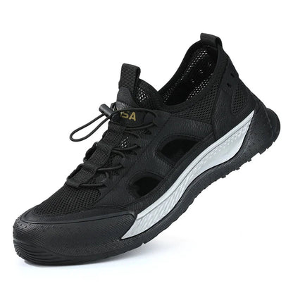 Breathable Steel Toe Safety Shoes: Summer, comfort Shield Tread