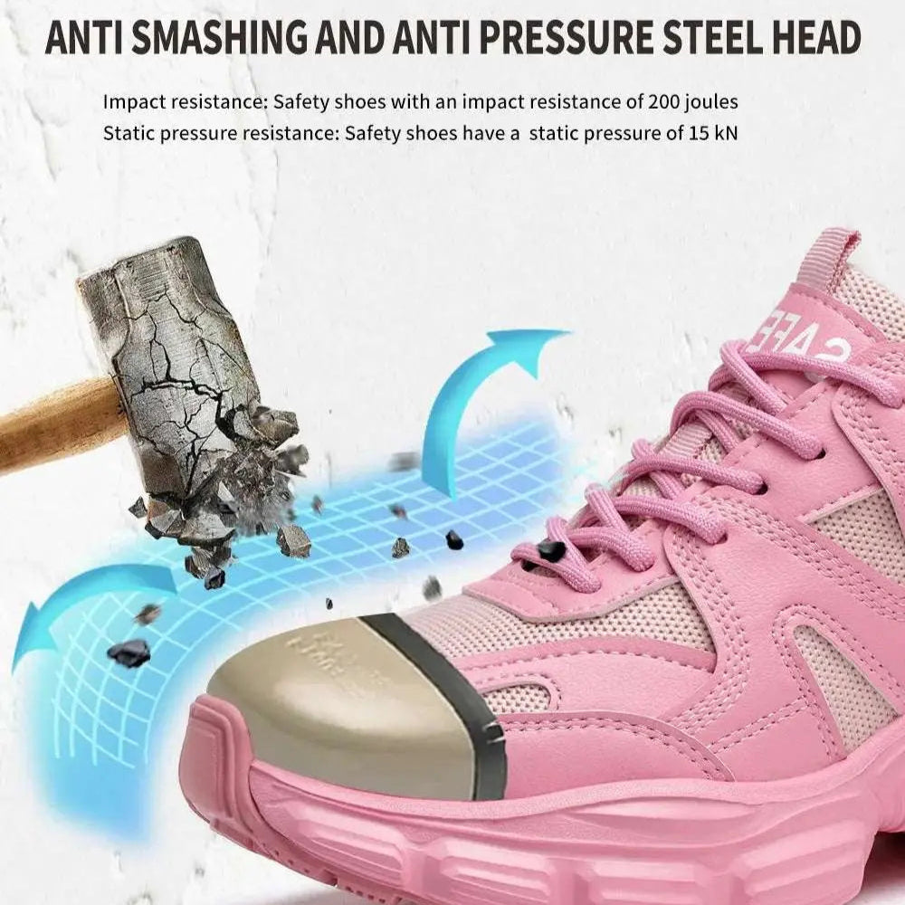 ShieldTread FlexiGuard™ Nova: The Ultimate Womens Safety Shoes - Shield Tread