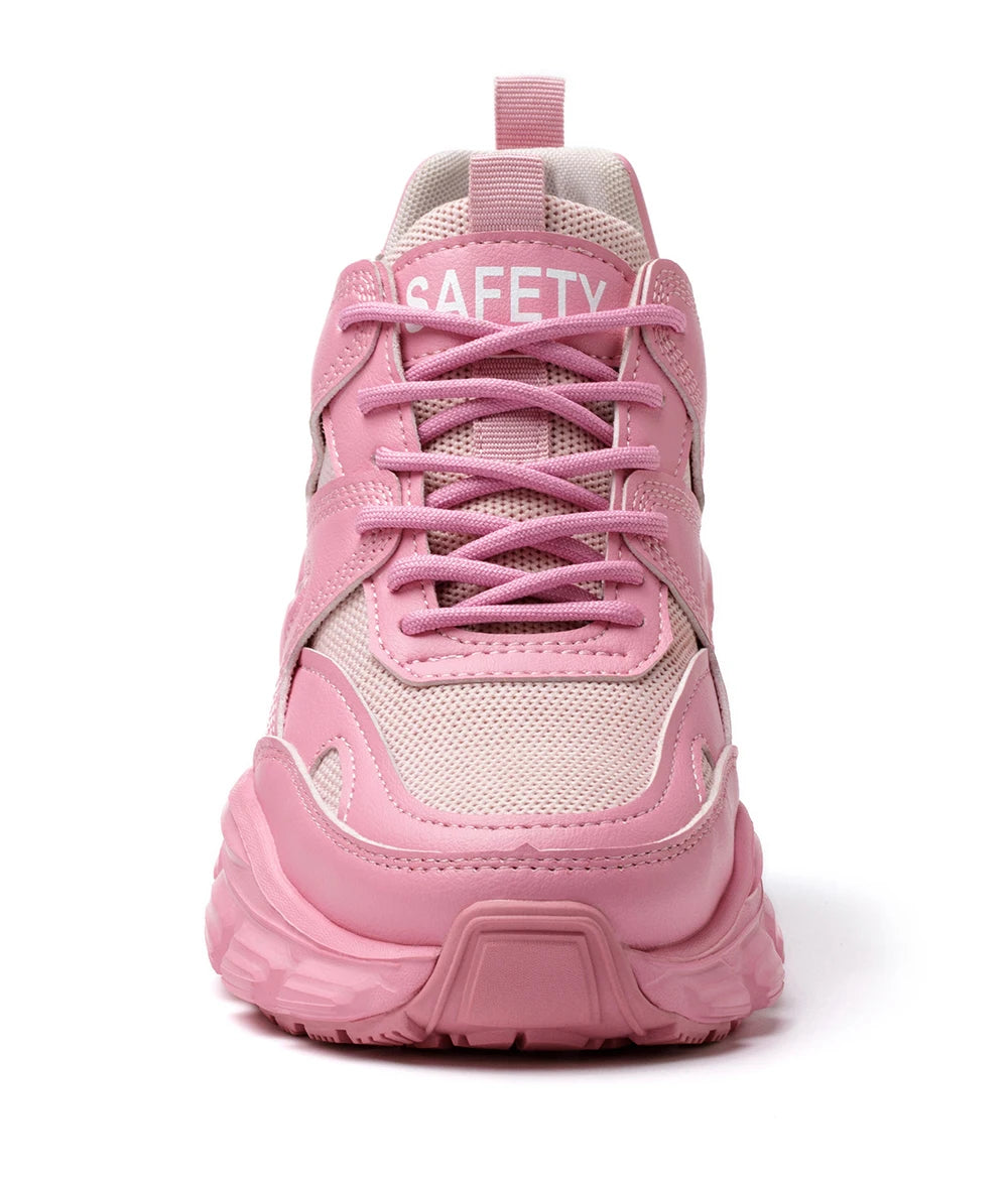 Women's Lightweight Steel Toe Sneakers: Fashion, Elegant Shield Tread