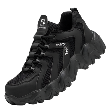 Four Season Safety Shoes: Anti-Smash, Anti-Stab, Breathable Shield Tread