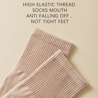 Hot Sale Men's Cotton Toe Socks Moisture-Wicking Odor Control Seamless Toe Design Long Crew Socks for Sports Daily Wear Shield Tread