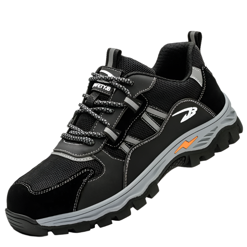 Breathable Steel Toe Work Shoes: Anti-Impact, Comfortable Shield Tread