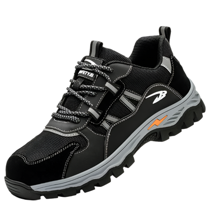 Breathable Steel Toe Work Shoes: Anti-Impact, Comfortable Shield Tread