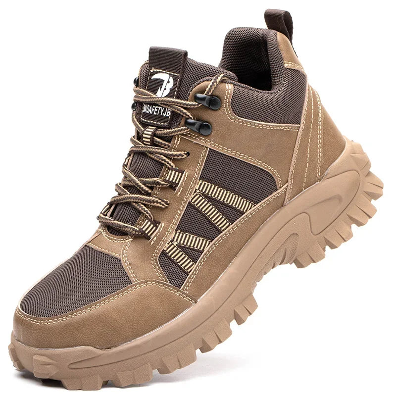 Indestructible Steel Toe Work Sneakers: Puncture-Proof, Safe Shield Tread