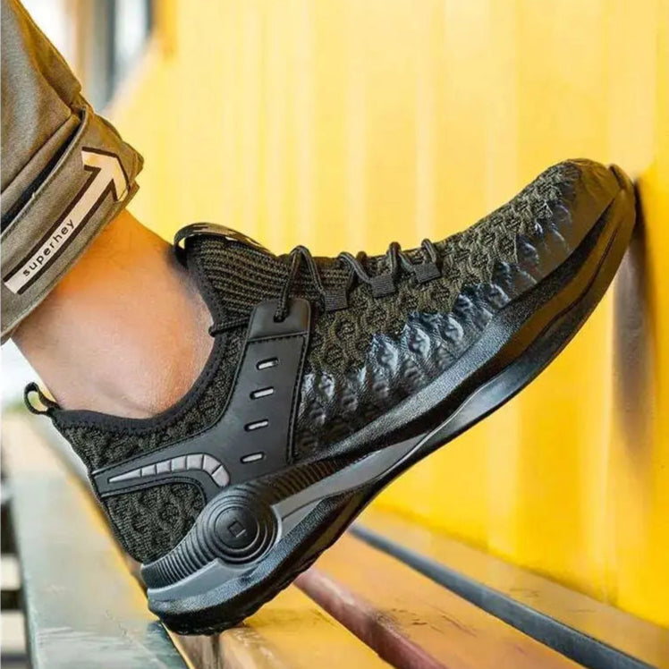 Shield Tread Composite Toe Work Shoes - Durable & Stylish 14:193#Black;200000124:100010482