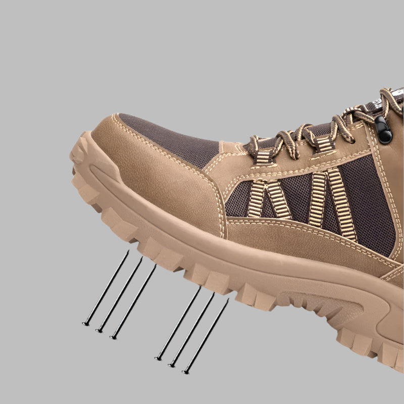 Indestructible Steel Toe Work Sneakers: Puncture-Proof, Safe Shield Tread