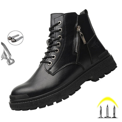 Indestructible Steel Toe Safety Boots: All Seasons, Secure Shield Tread