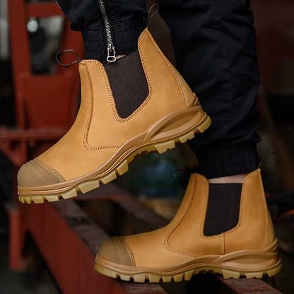 ShieldTread ProForge™ Ironclad: The Ultimate Waterproof Slip On Boots - Shield Tread