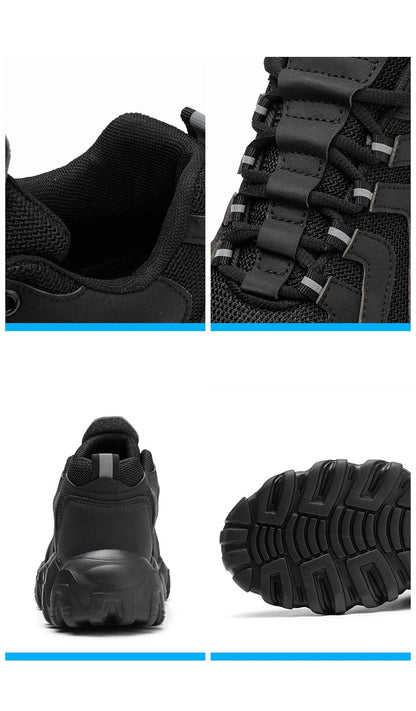 Four Season Safety Shoes: Anti-Smash, Anti-Stab, Breathable Shield Tread