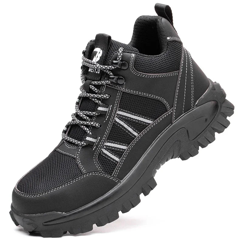 Indestructible Steel Toe Work Sneakers: Puncture-Proof, Safe Shield Tread