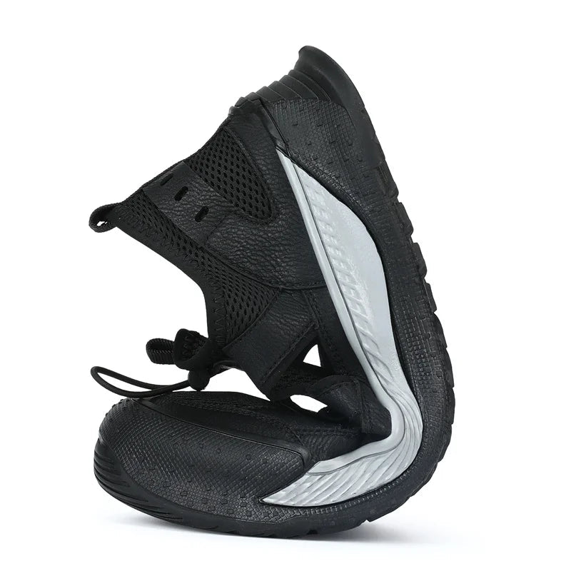 Breathable Steel Toe Safety Shoes: Summer, comfort Shield Tread