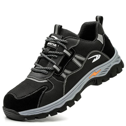 Breathable Steel Toe Work Shoes: Anti-Impact, Comfortable Shield Tread