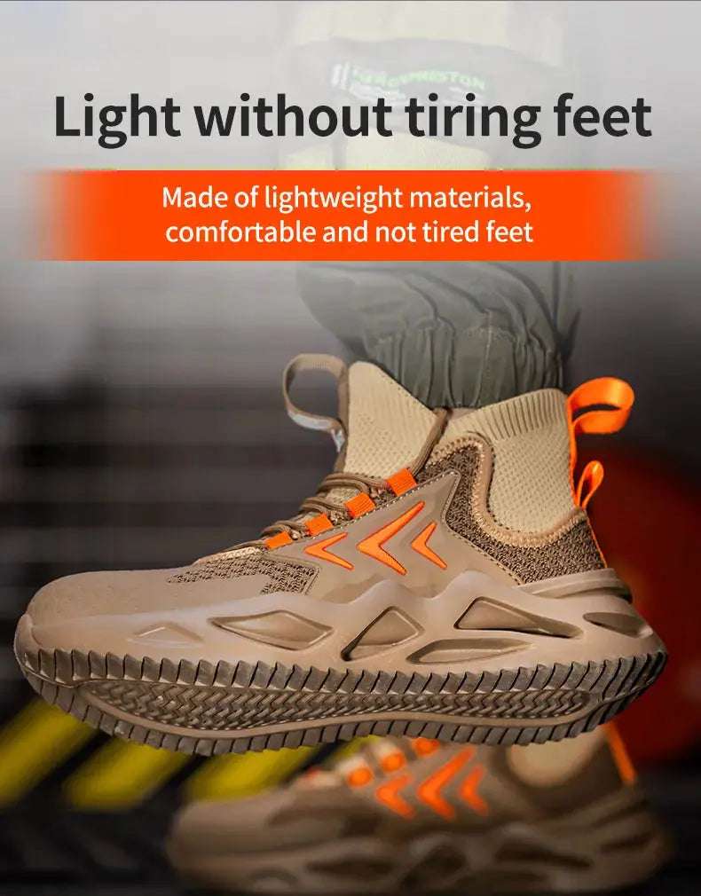 Shield Tread Lightweight Safety Footwear Sneakers 14:175#Green 99;200000124:200000334