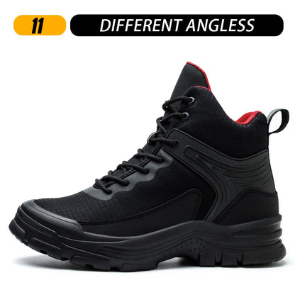 Steel Toe Safety Shoes Men: Lightweight, Smash-Proof, Outdoor Shield Tread