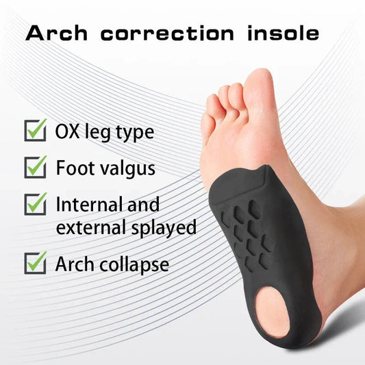 Orthopedic Insoles Orthotics Flat Foot Health Sole Pads for Shoes Insert Arch Support Pad for Feet Care Insole Unisex 1 Pair New Shield Tread