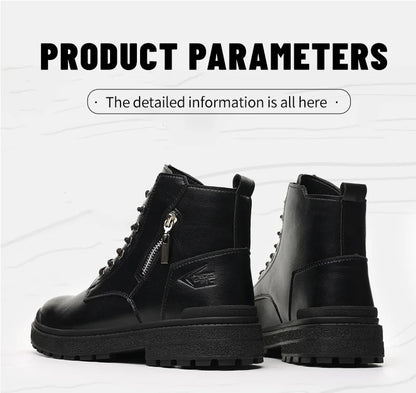 Indestructible Steel Toe Safety Boots: All Seasons, Secure Shield Tread