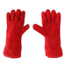 Leather Welding Gloves: Heat Resistant, Fire Proof Work Shield Tread