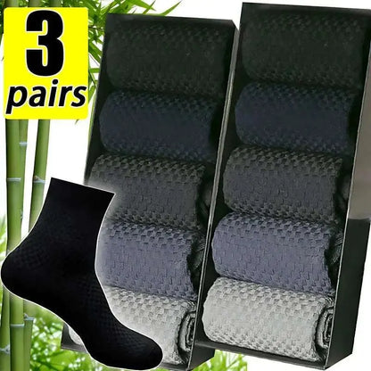 Shield Tread Bamboo Work Socks Men - Comfortable & Durable 14:193#Black(Long);5:100014064#2pairs