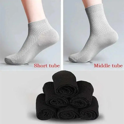 Shield Tread Bamboo Work Socks Men - Comfortable & Durable 14:193#Black(Long);5:100014064#2pairs