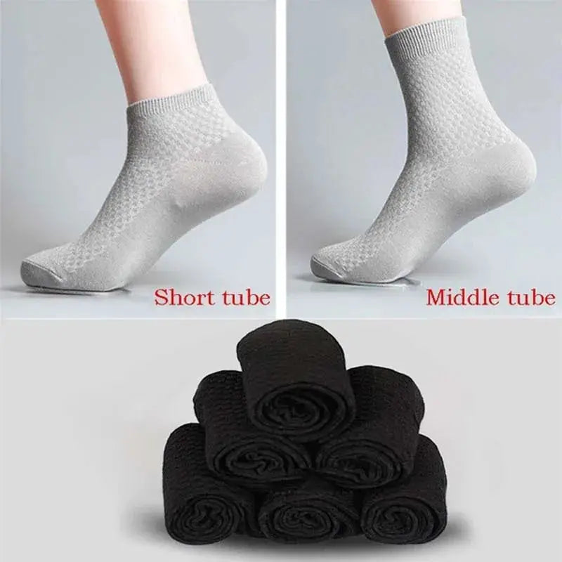 Shield Tread Bamboo Work Socks Men - Comfortable & Durable 14:193#Black(Long);5:100014064#2pairs