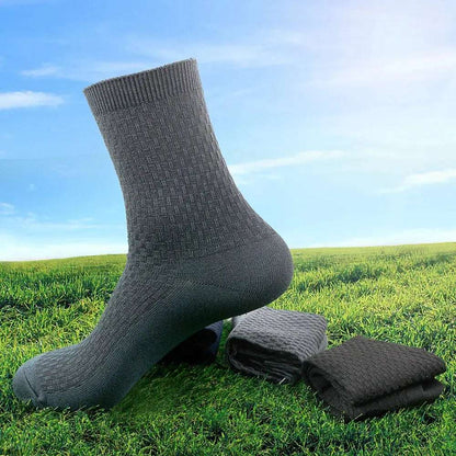 Shield Tread Bamboo Work Socks Men - Comfortable & Durable 14:193#Black(Long);5:100014064#2pairs