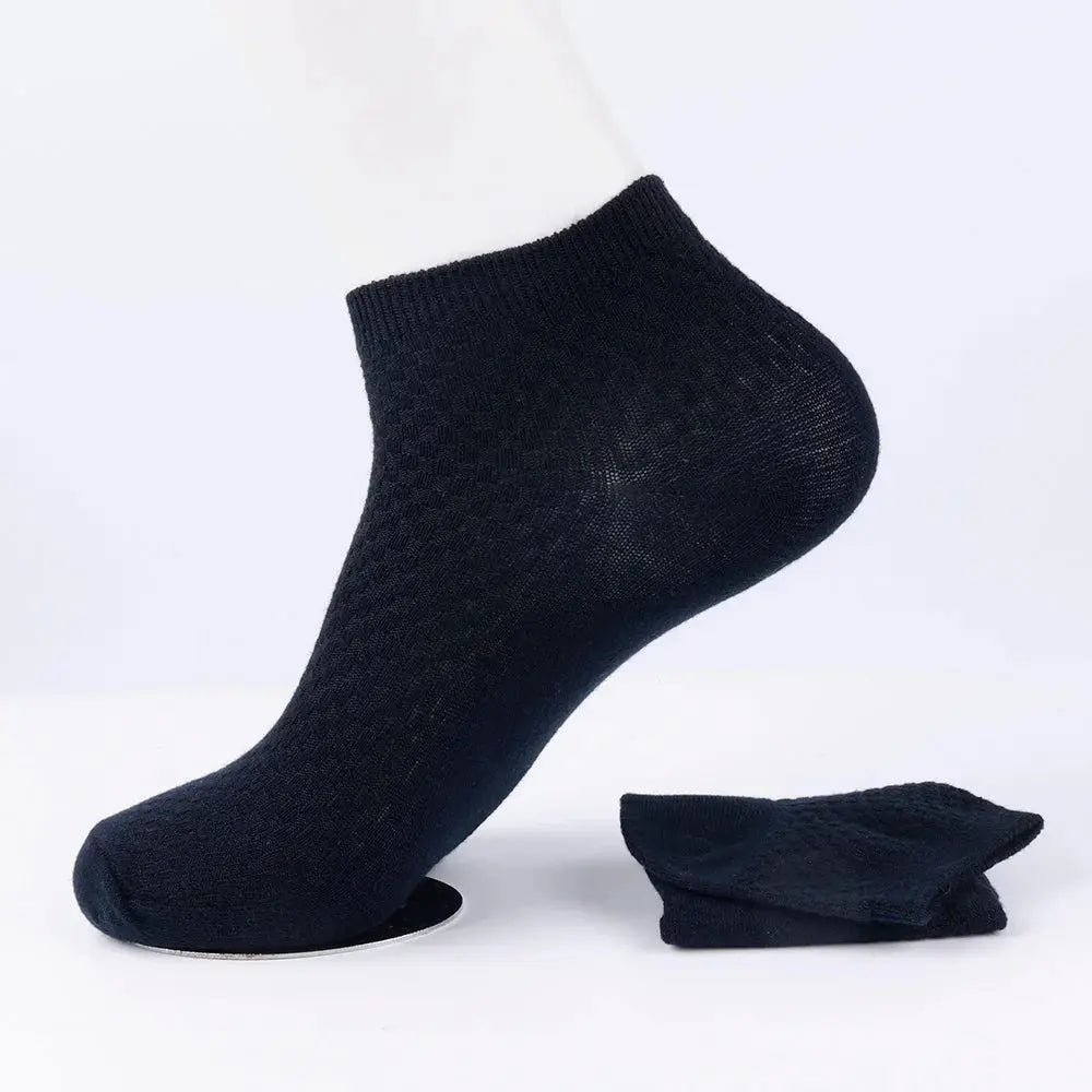 Shield Tread Bamboo Work Socks Men - Comfortable & Durable 14:350852#Navy(Short);5:100014064#2pairs