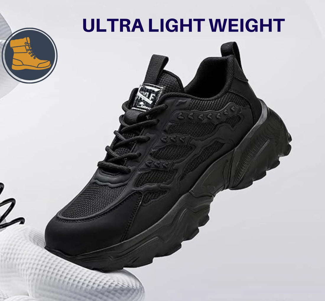 ShieldTread Lightweight Steel Toe Safety Shoes for Durable Comfort Shield Tread