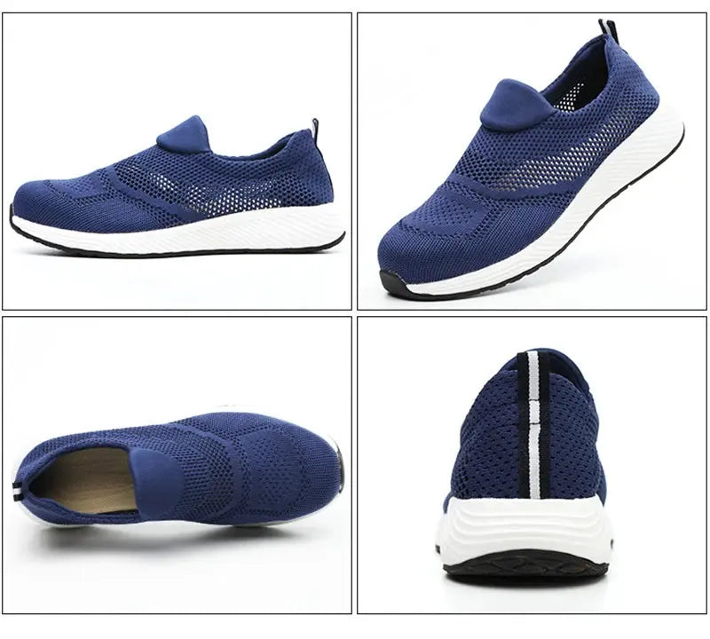 Shield Tread Breathable Summer Work Shoes for Safety 14:193#YT682-Blue;200000124:100010482
