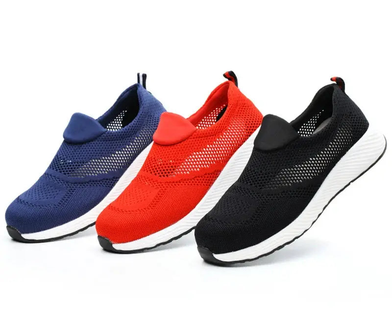 Shield Tread Breathable Summer Work Shoes for Safety 14:193#YT682-Blue;200000124:100010482