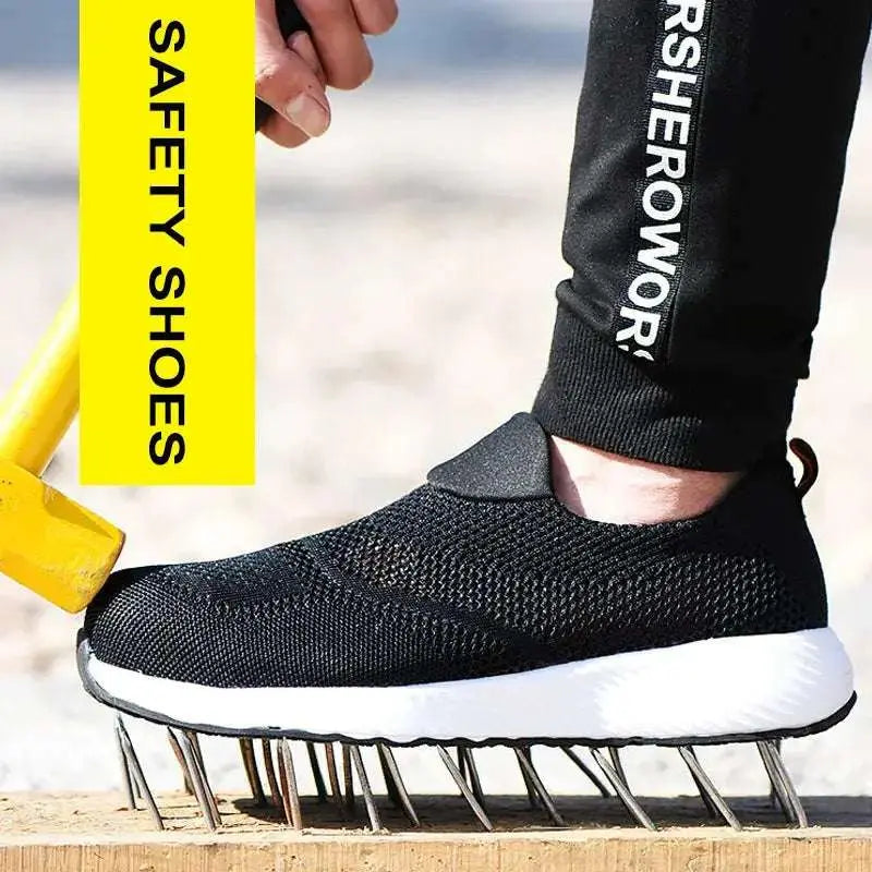 Shield Tread Breathable Summer Work Shoes for Safety 14:193#YT682-Blue;200000124:100010482