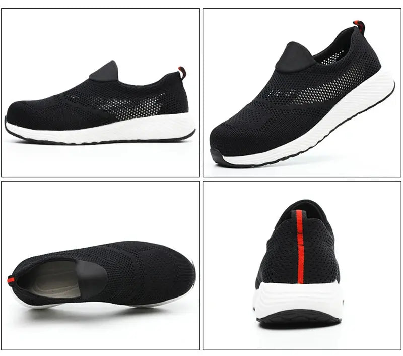 Shield Tread Breathable Summer Work Shoes for Safety 14:193#YT682-Blue;200000124:100010482