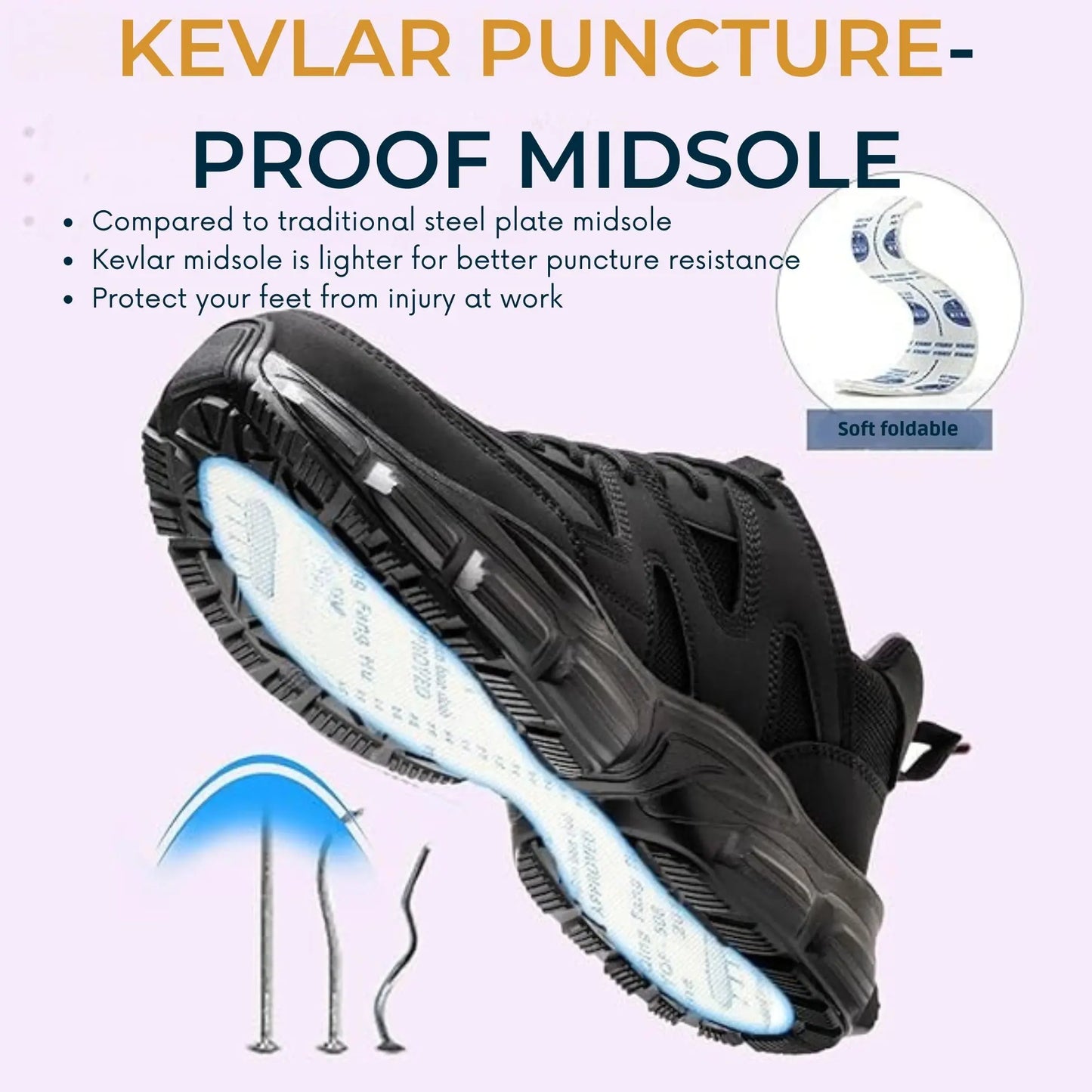 ShieldTread FlexiGuard™ Nova: The Ultimate Womens Safety Shoes - Shield Tread