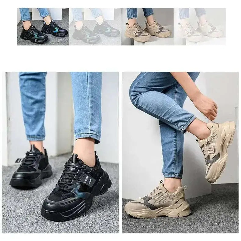 Shieldtread The Ultimate Women's Steel Toe Sneakers | Camo Street Style Fashion Work Shoes - Shield Tread