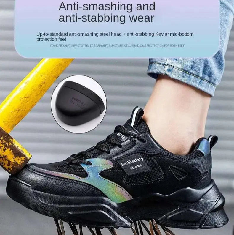 Shieldtread The Ultimate Women's Steel Toe Sneakers | Camo Street Style Fashion Work Shoes - Shield Tread