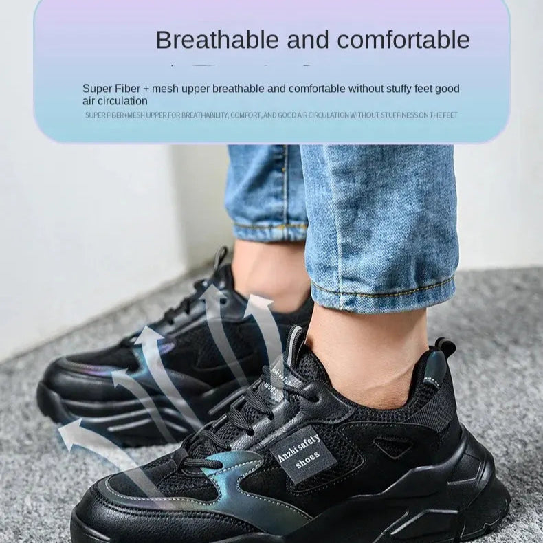 Shieldtread The Ultimate Women's Steel Toe Sneakers | Camo Street Style Fashion Work Shoes - Shield Tread